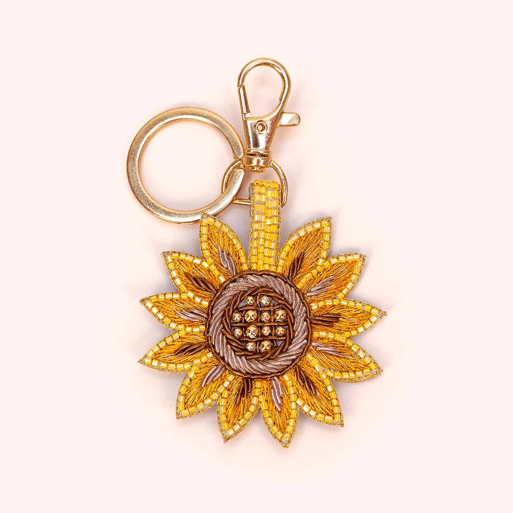 Summer Sunflower Keyrings