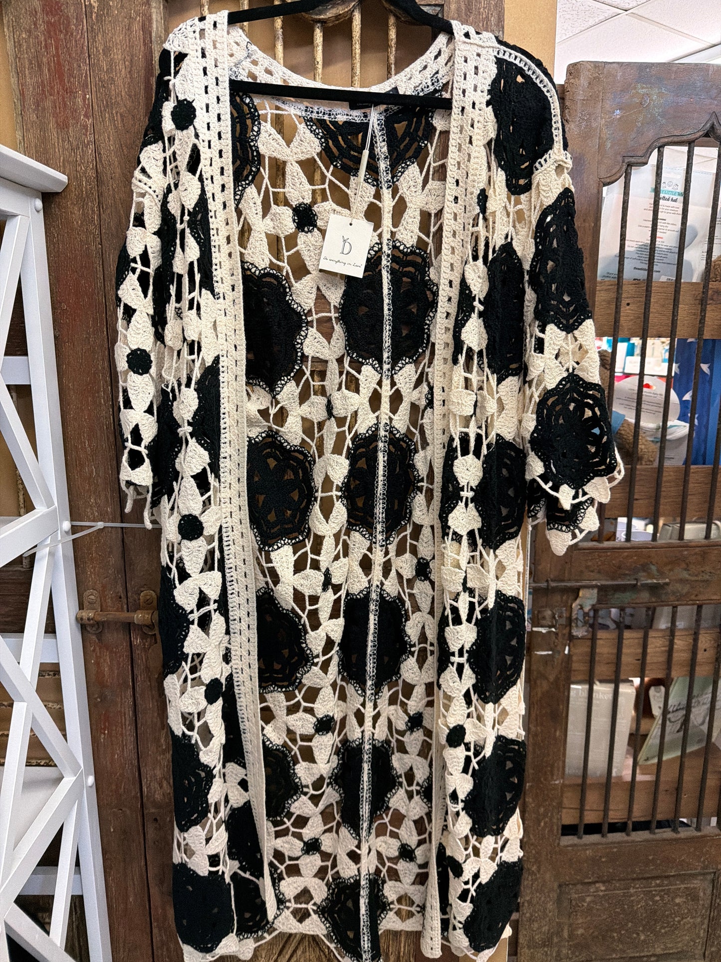 Crochet Beach Kimono
