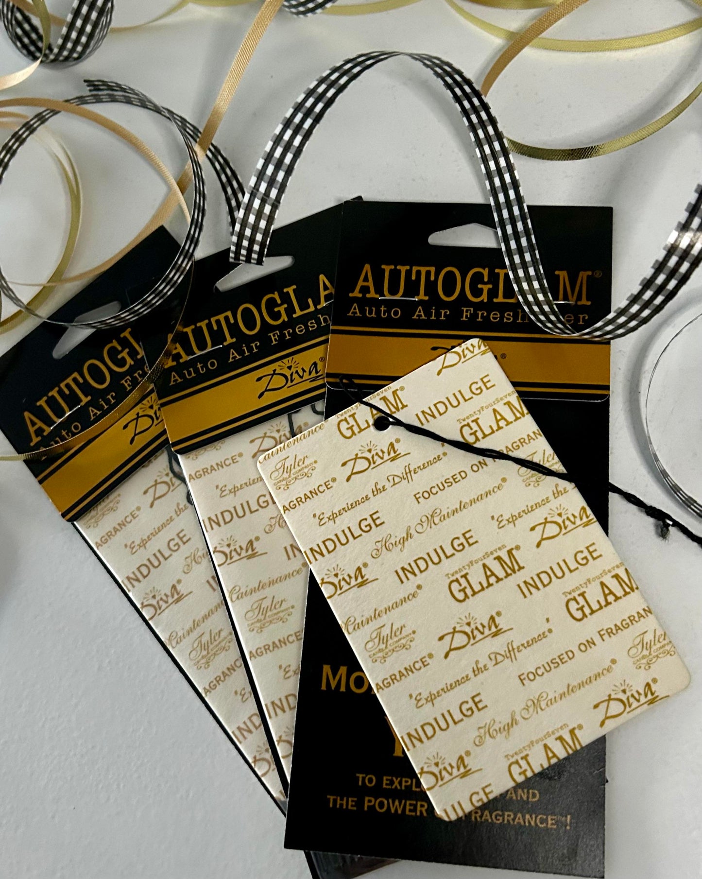 Tyler Autoglam Auto Air Fresheners- 3pc Diva Car Freshie