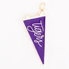 LSU Flag Bag Charm