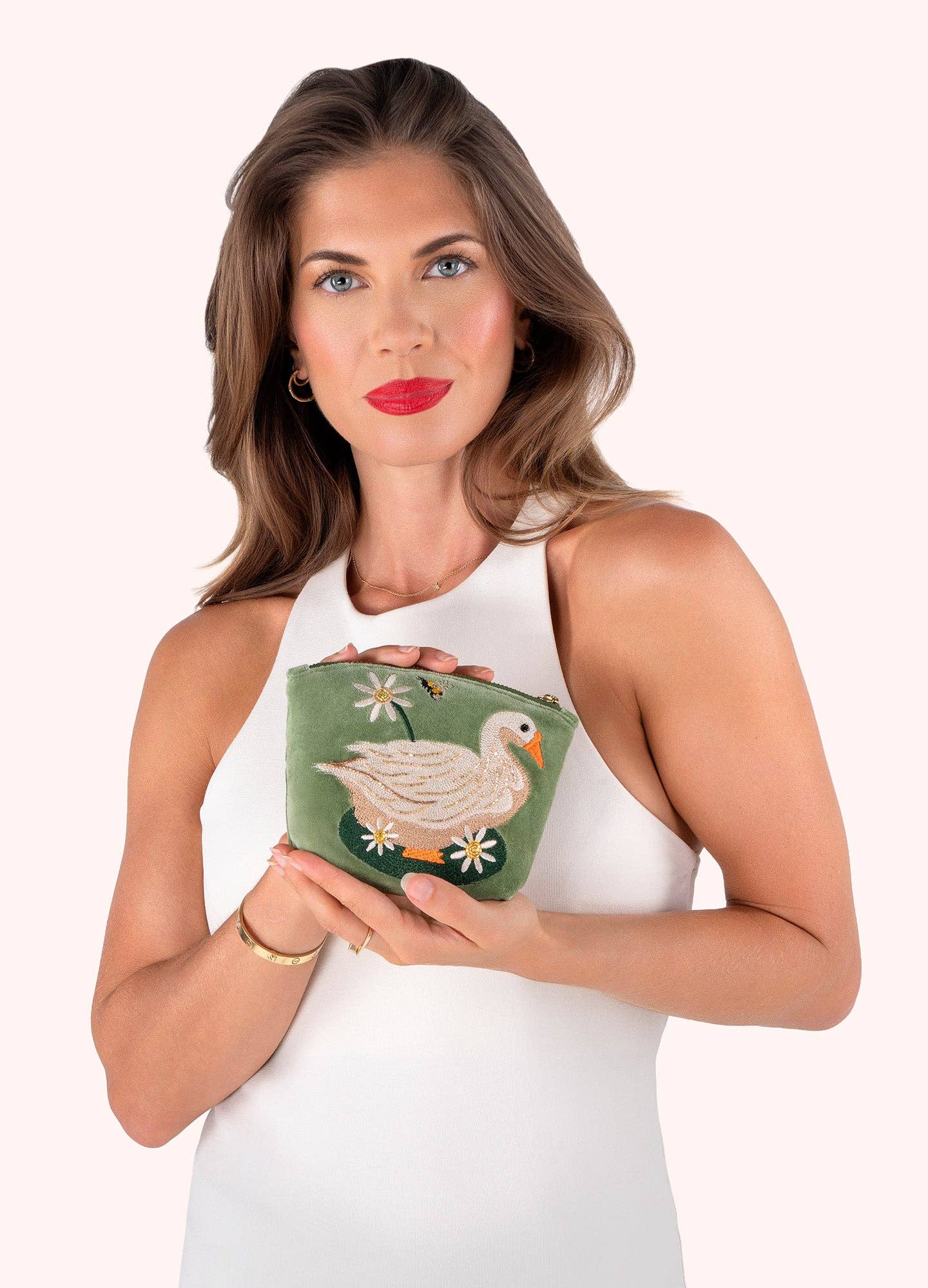 Garden Goose Mini Pouch