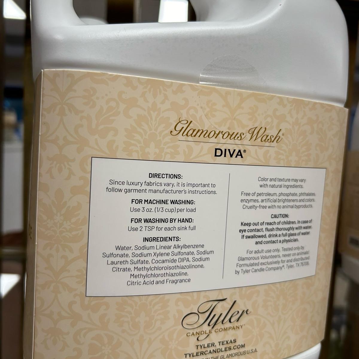 Tyler Glamorous Laundry Wash - DIVA - Scented Powerful Clean, Lasting Fragrance