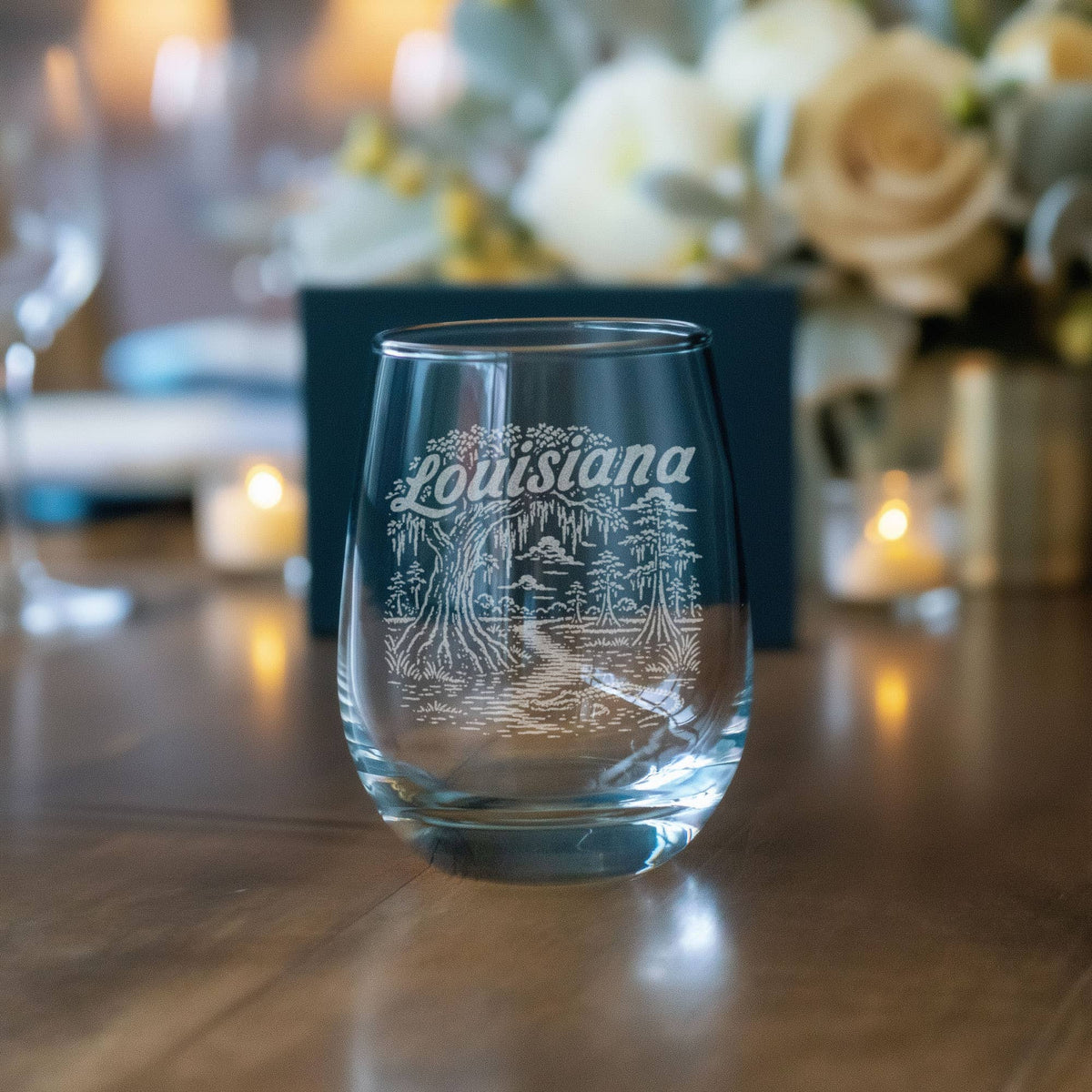 Louisiana State Drinking Glasses