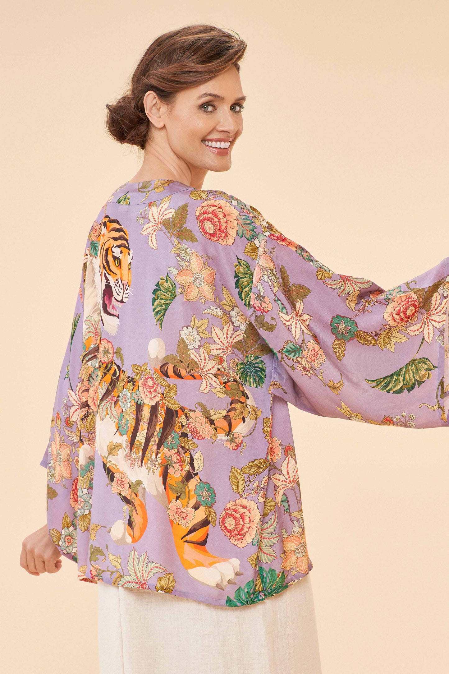 Prancing Tiger Kimono Jacket