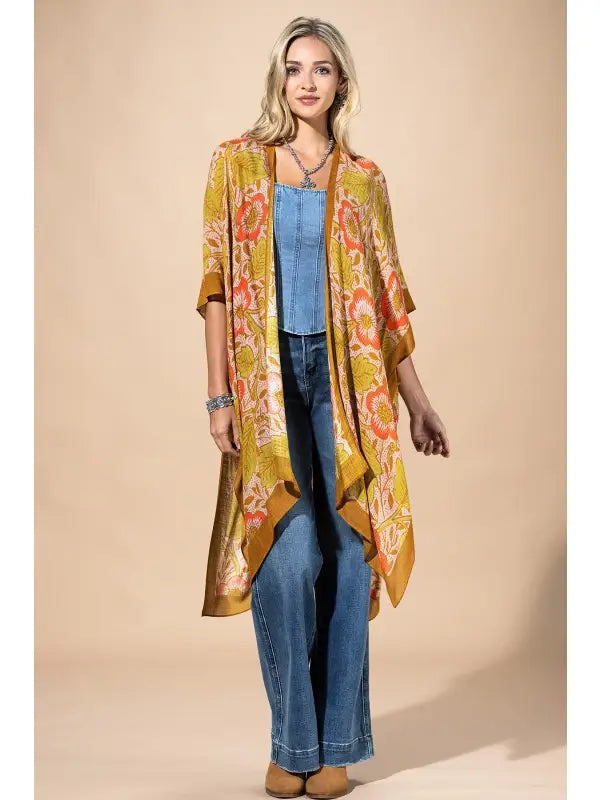 Vintage Floral Kimono