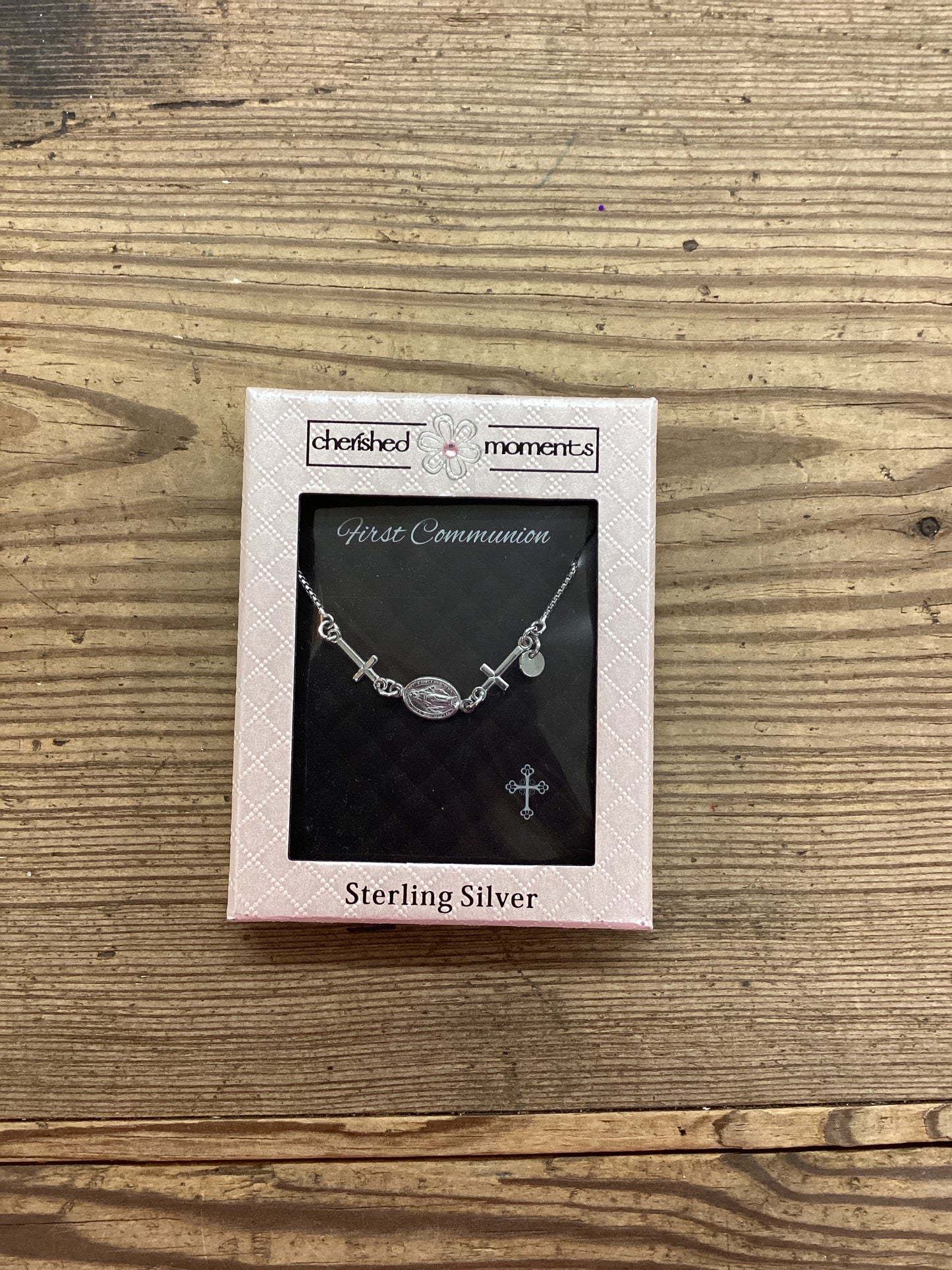 Sterling Silver Communion Bracelet