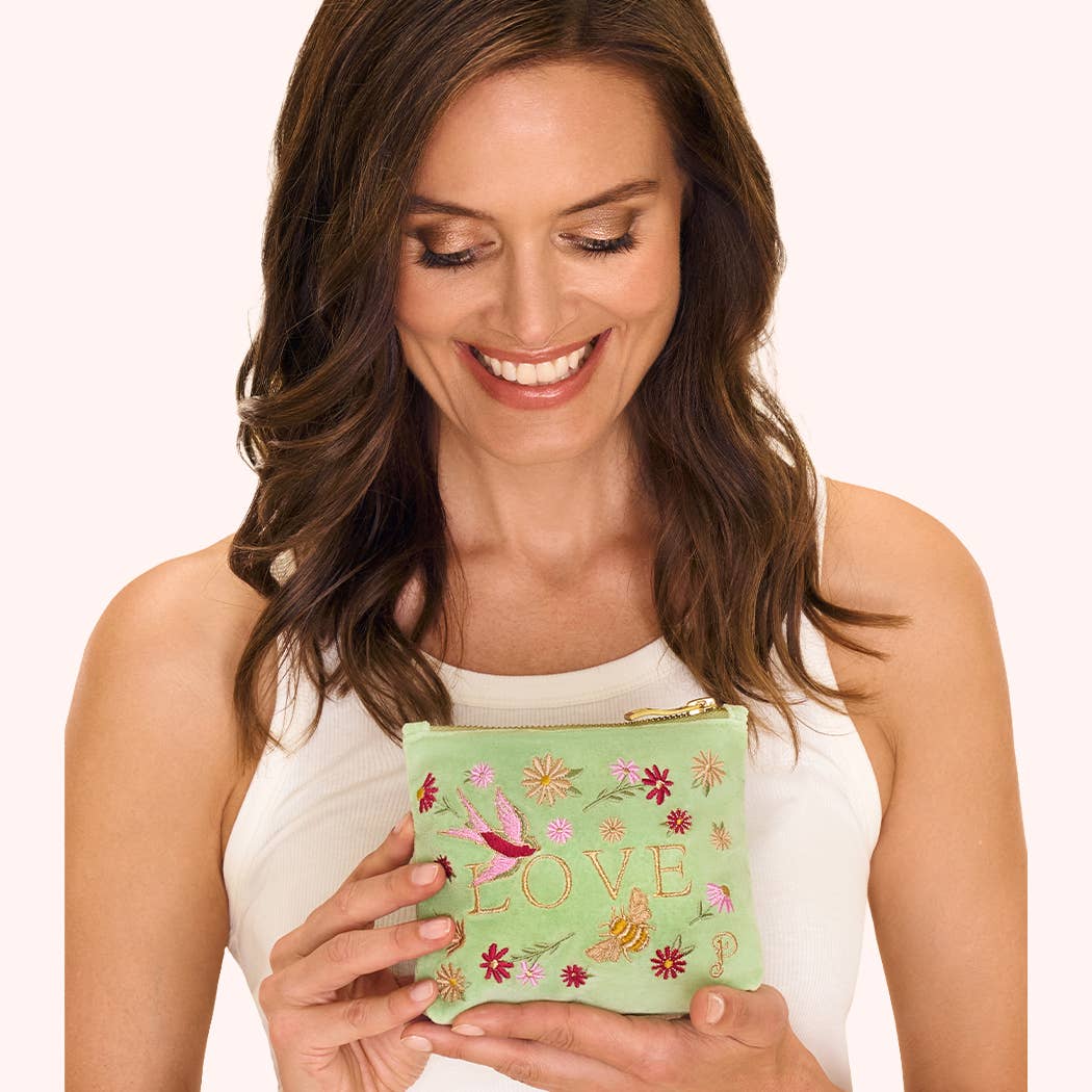 Love in Meadow Pouch
