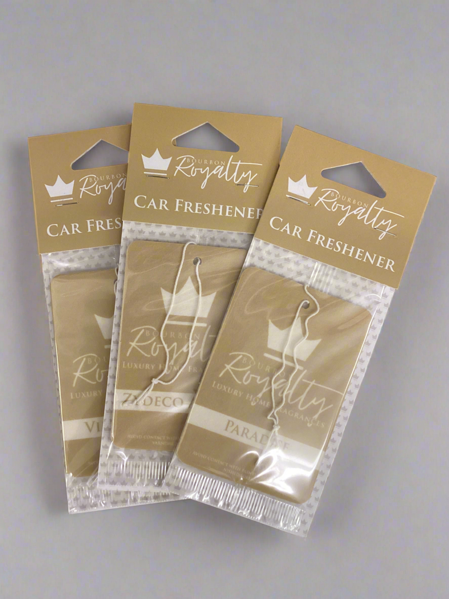 Bourbon Royalty Car Freshener
