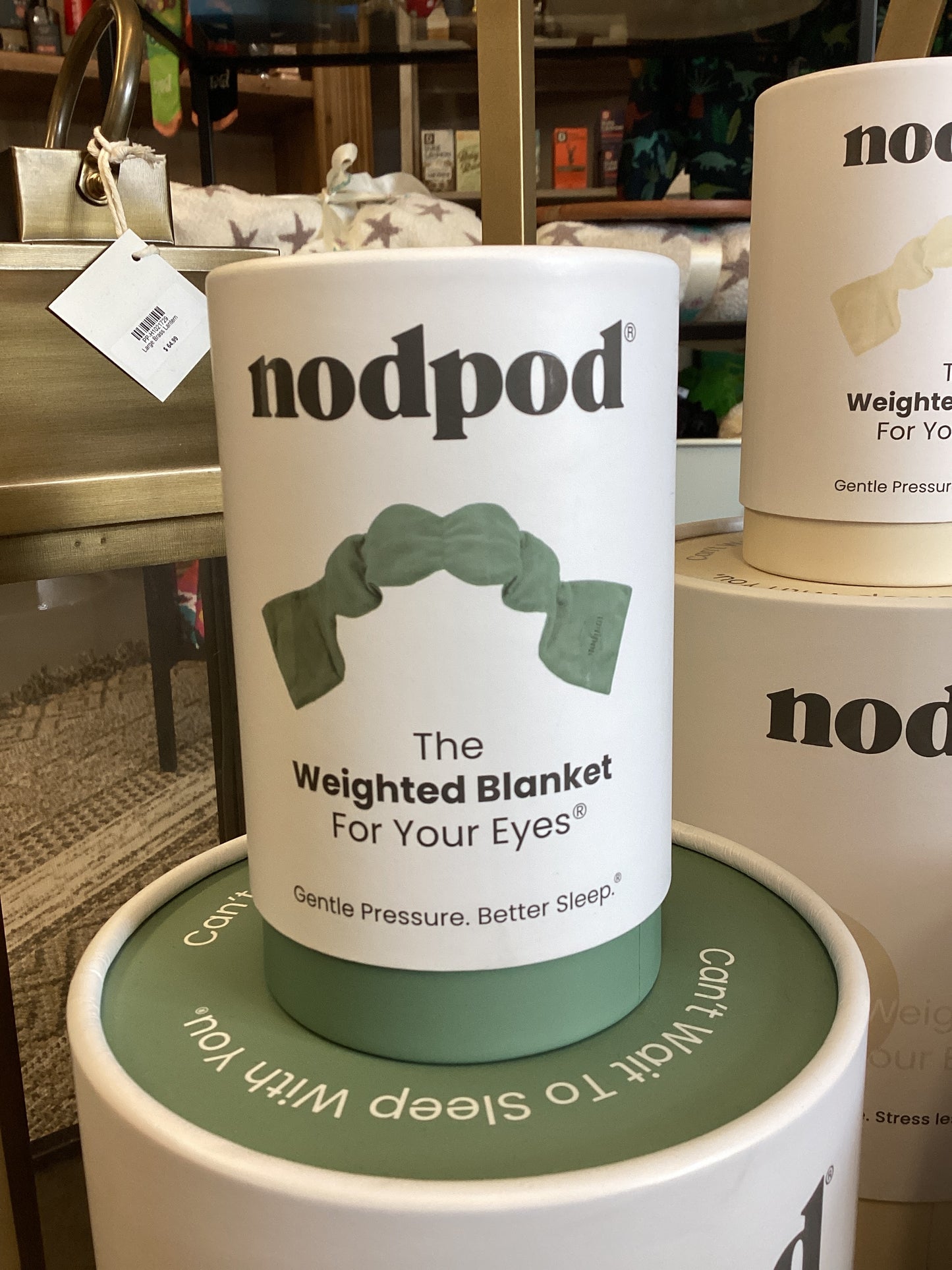 NodPod Weighted Eye Blanket - Sage