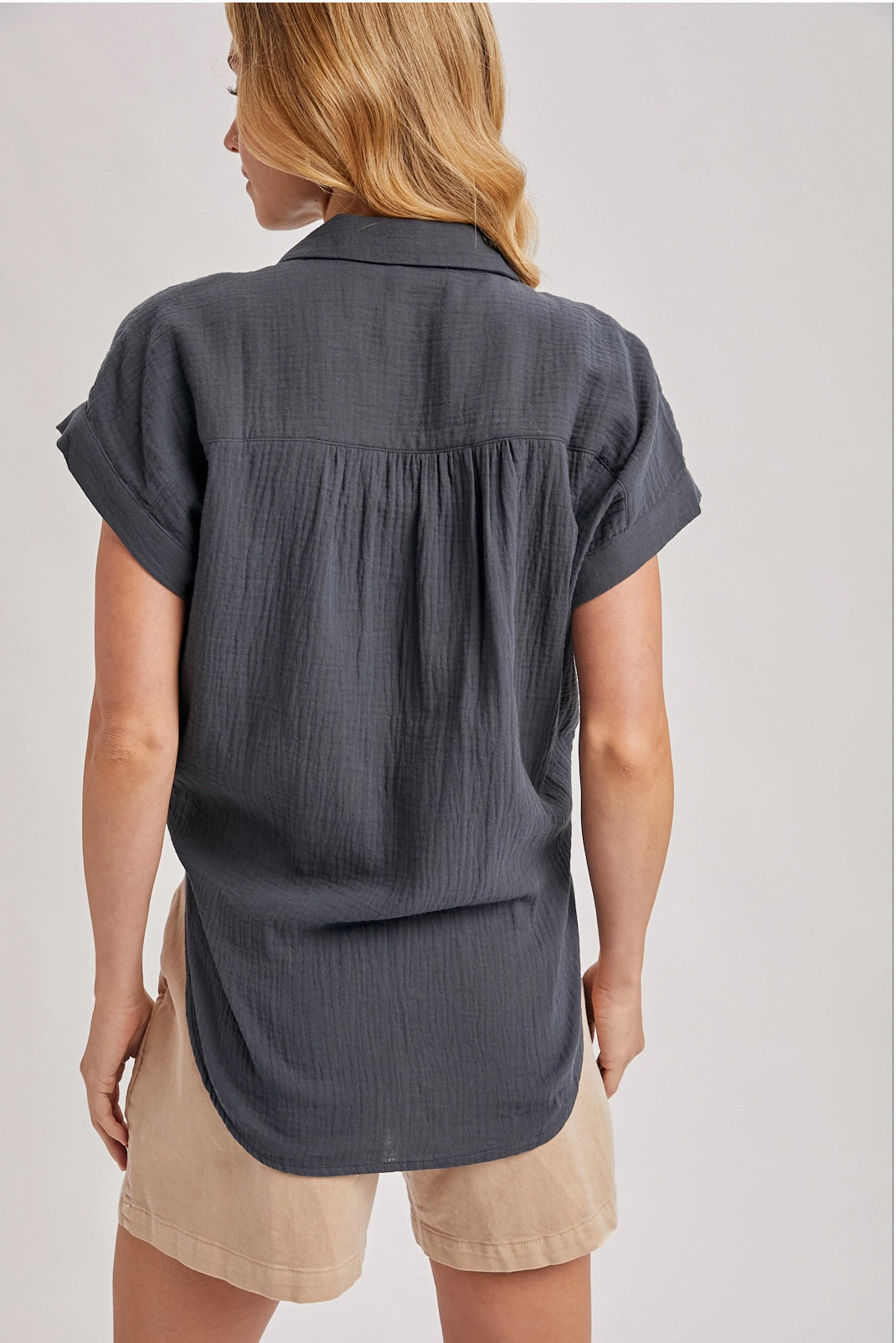 Button Up Cotten Top