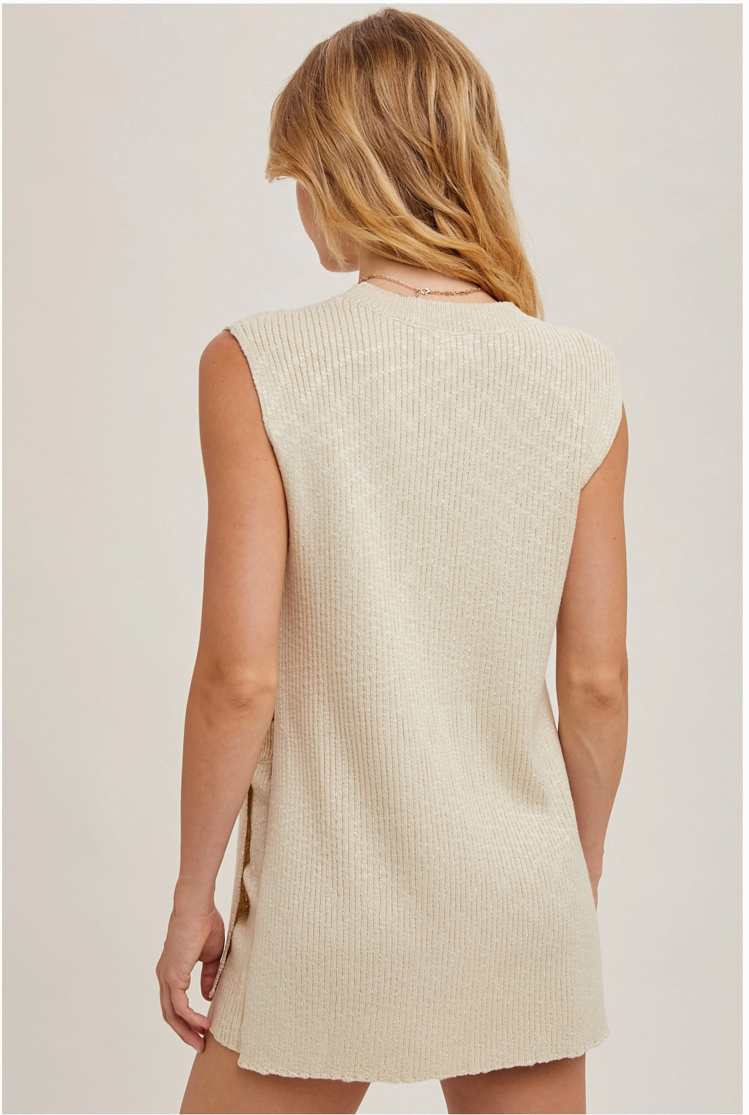 Short Knit Sweater Set