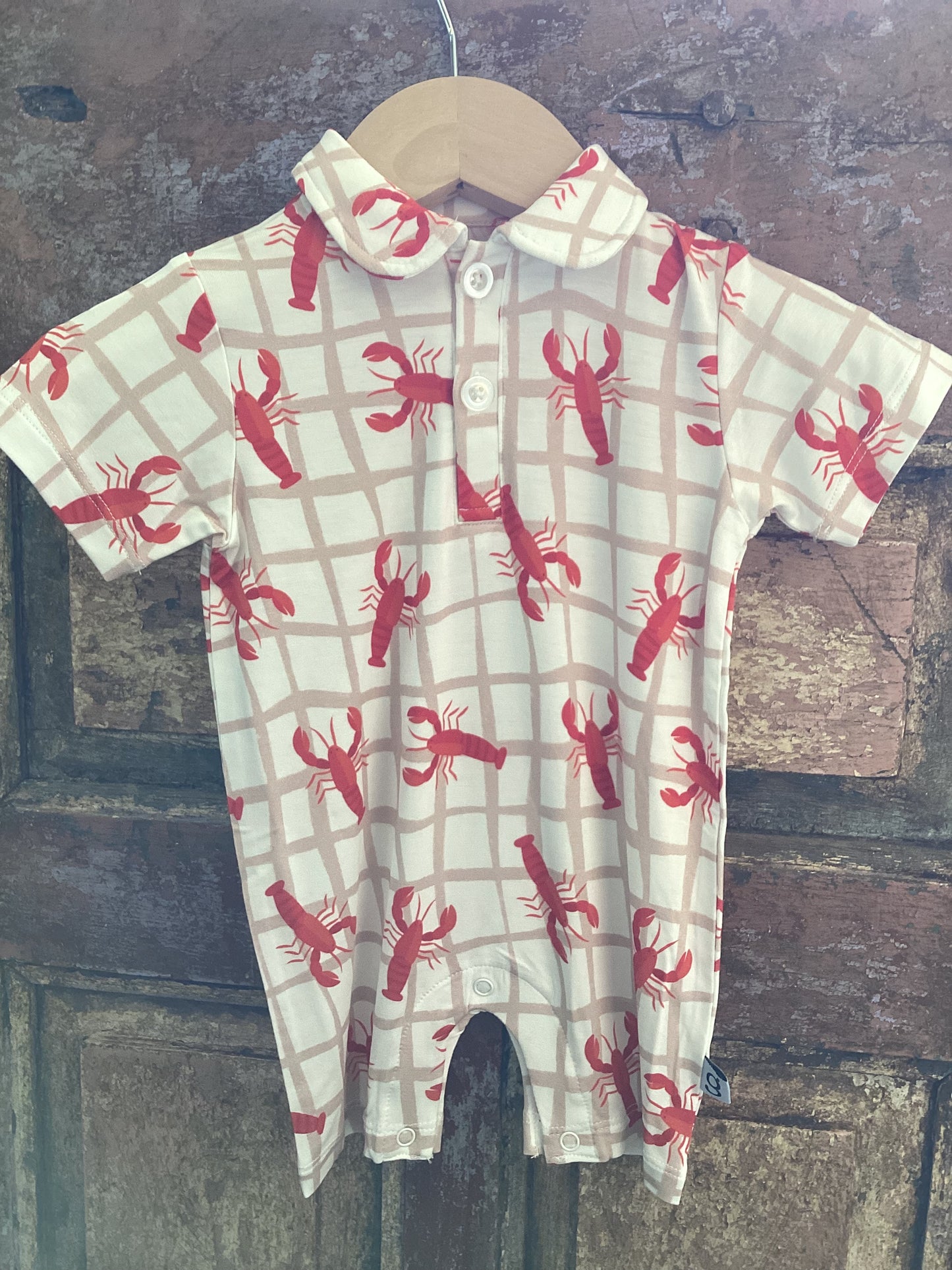 Crawfish Polo Romper