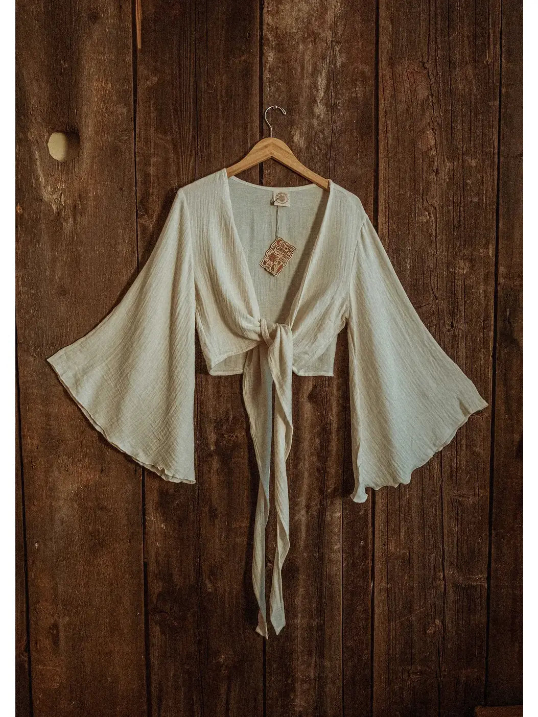 Bell Sleeve Yoga Wrap