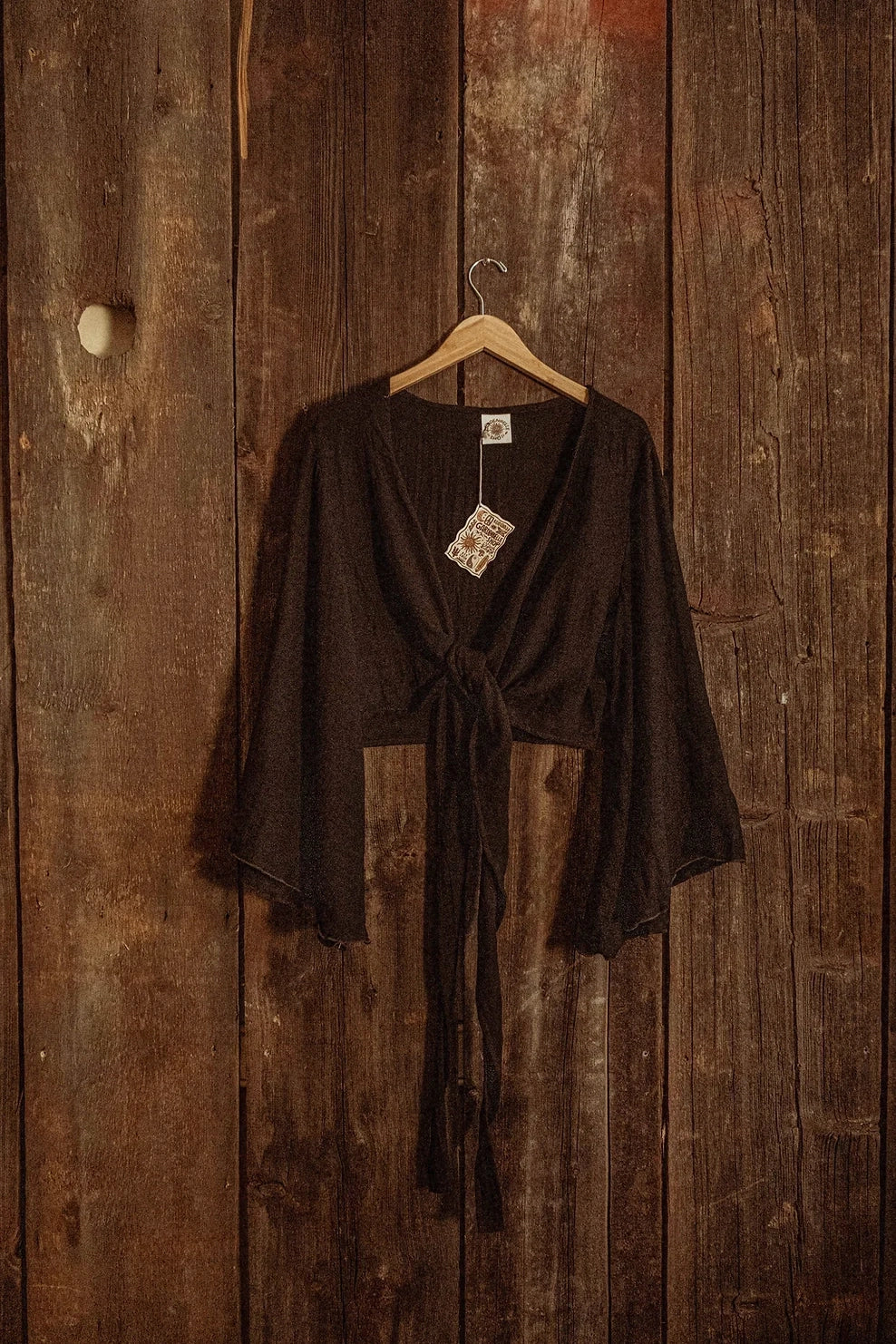 Bell Sleeve Yoga Wrap