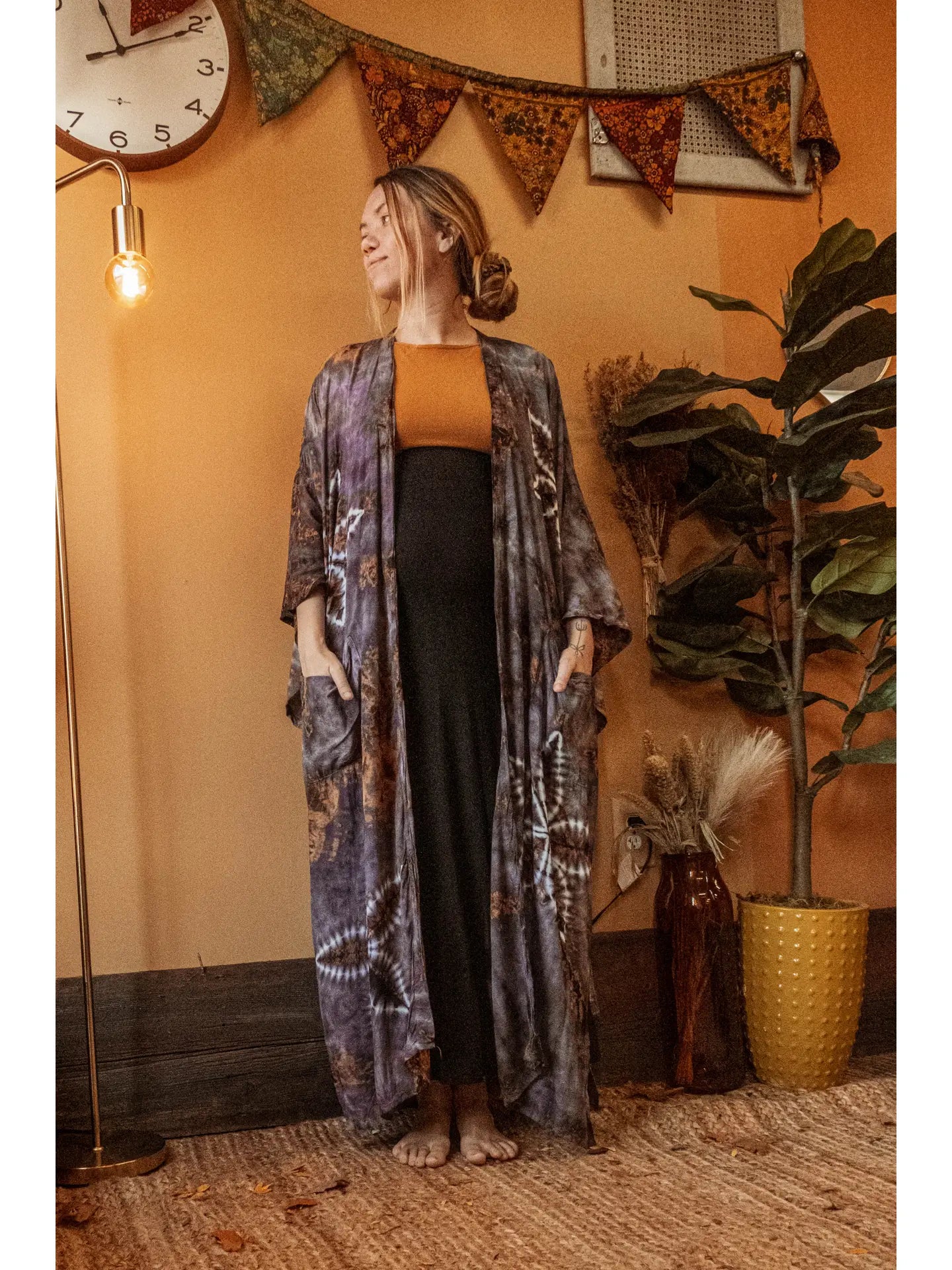 Boho Earthy Hippie Kimono
