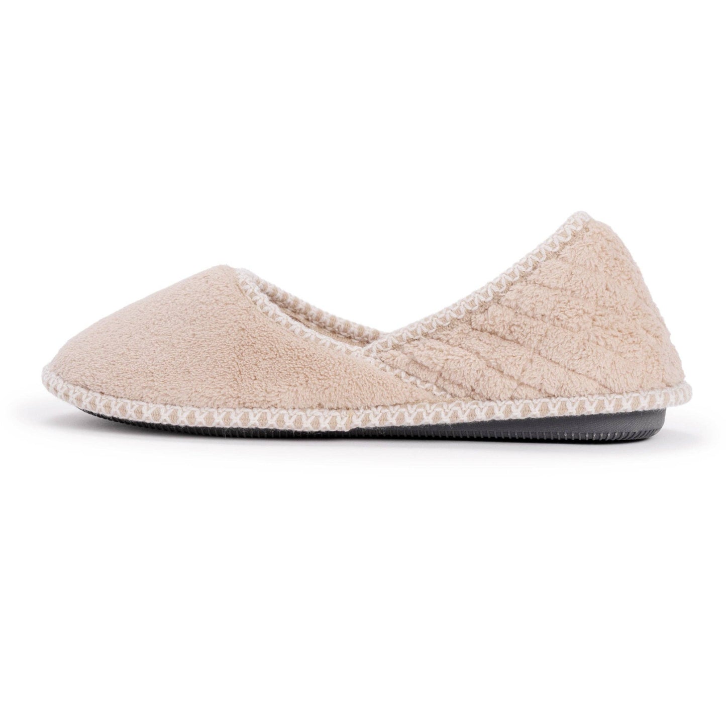 MUK LUKS Women's Beverly Micro Chenille Slip-ons