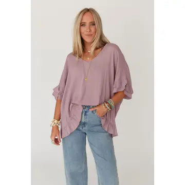 Let Me Be Ruffled Top