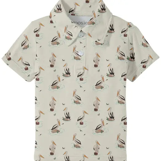 Pelican Short Sleeve Polo Shirt
