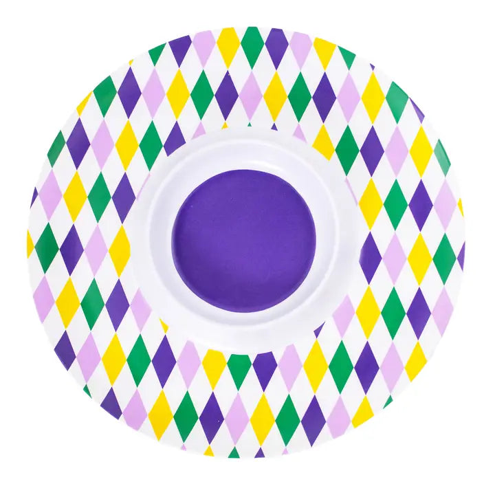 MG Harlequin Chip & Dip Tray