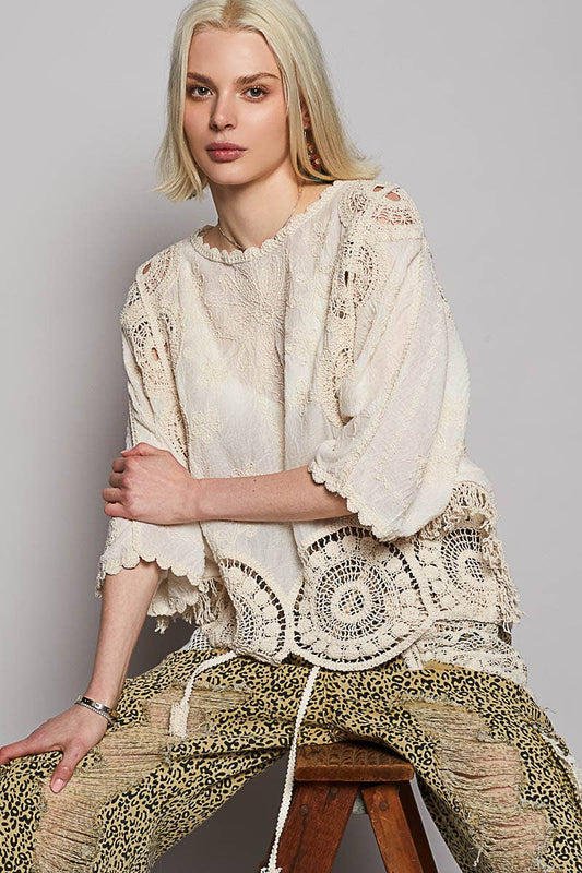Imogene Crochet Blouse