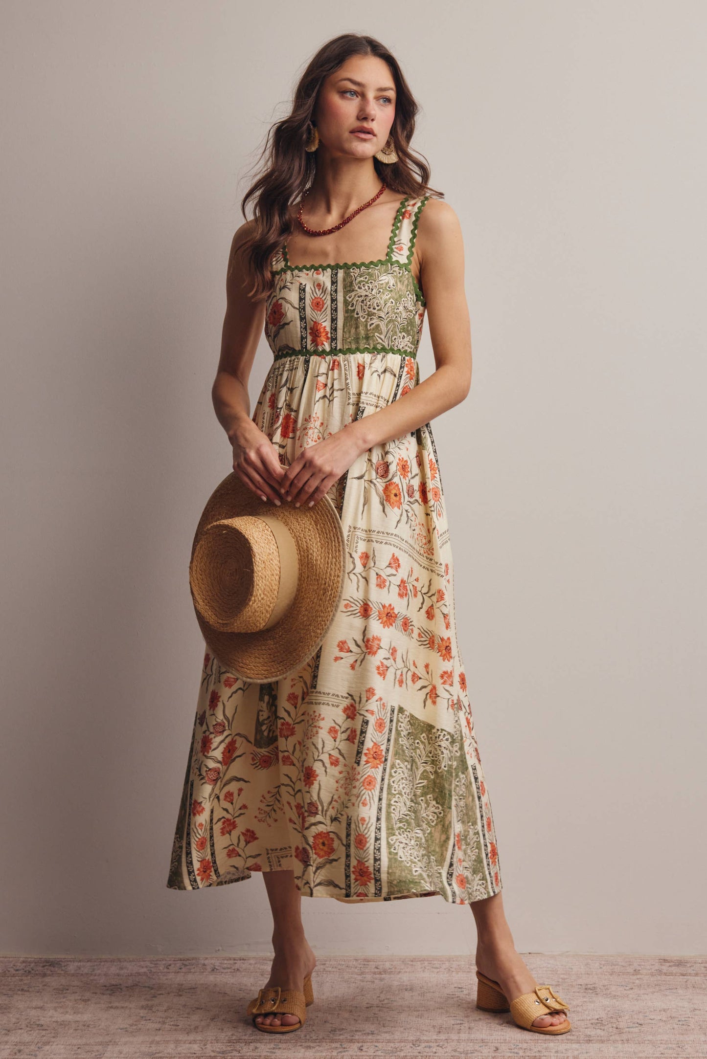 Bayou Bloom Midi Dress