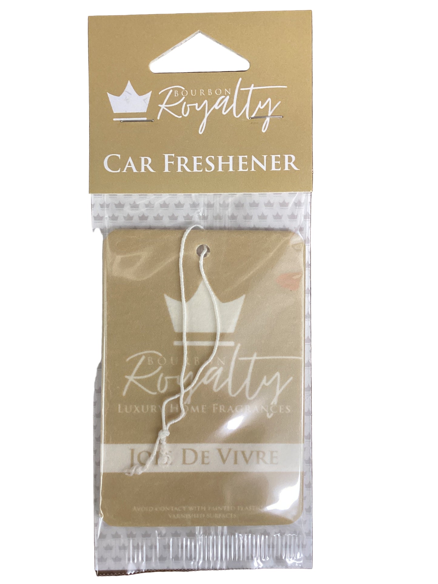 Bourbon Royalty Car Freshener