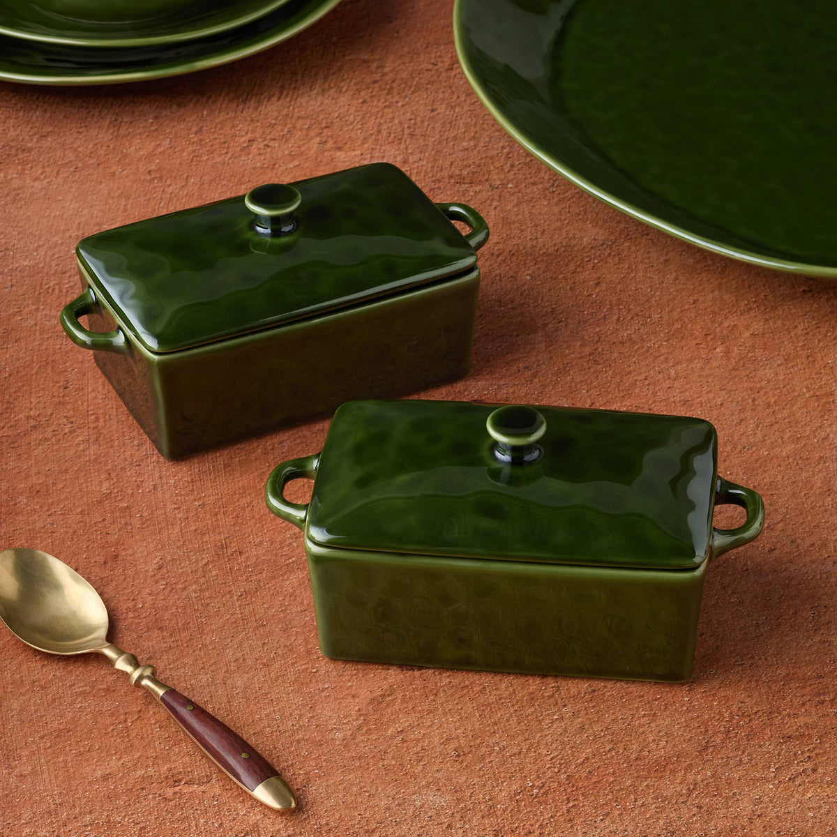Verde Rectangular Mini Baker
