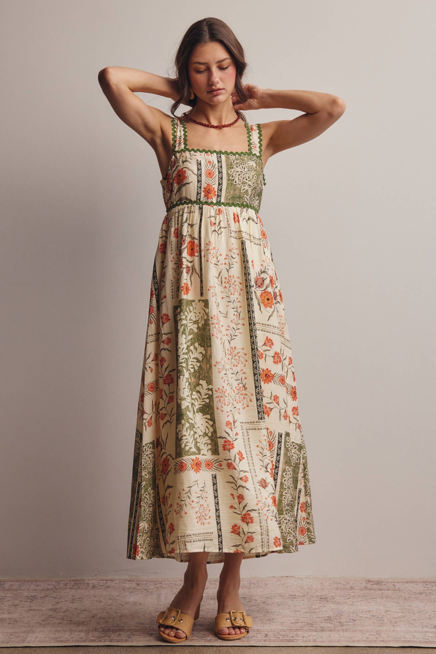 Bayou Bloom Midi Dress