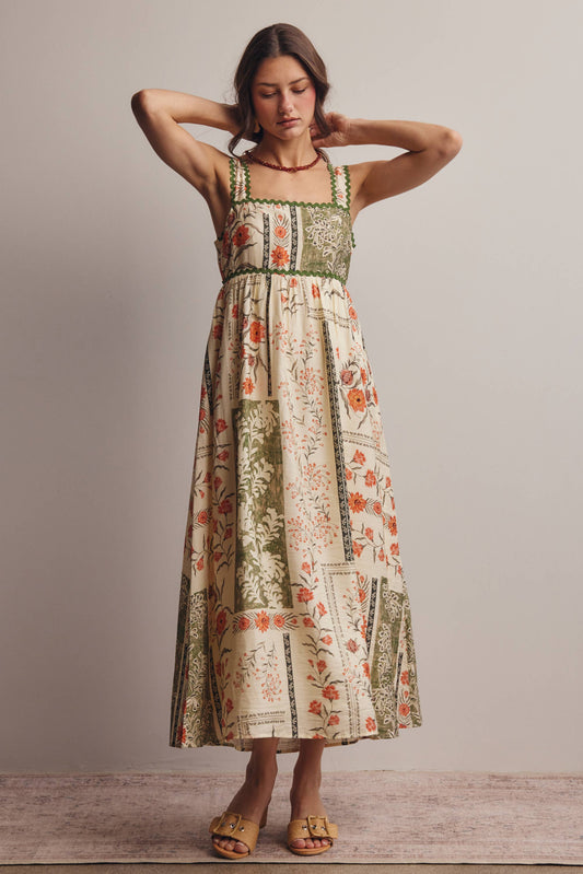Bayou Bloom Midi Dress