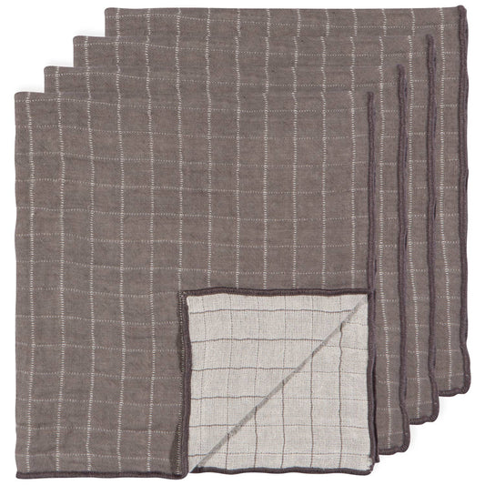 Heirloom Shadow Double Weave Napkins Set of 4