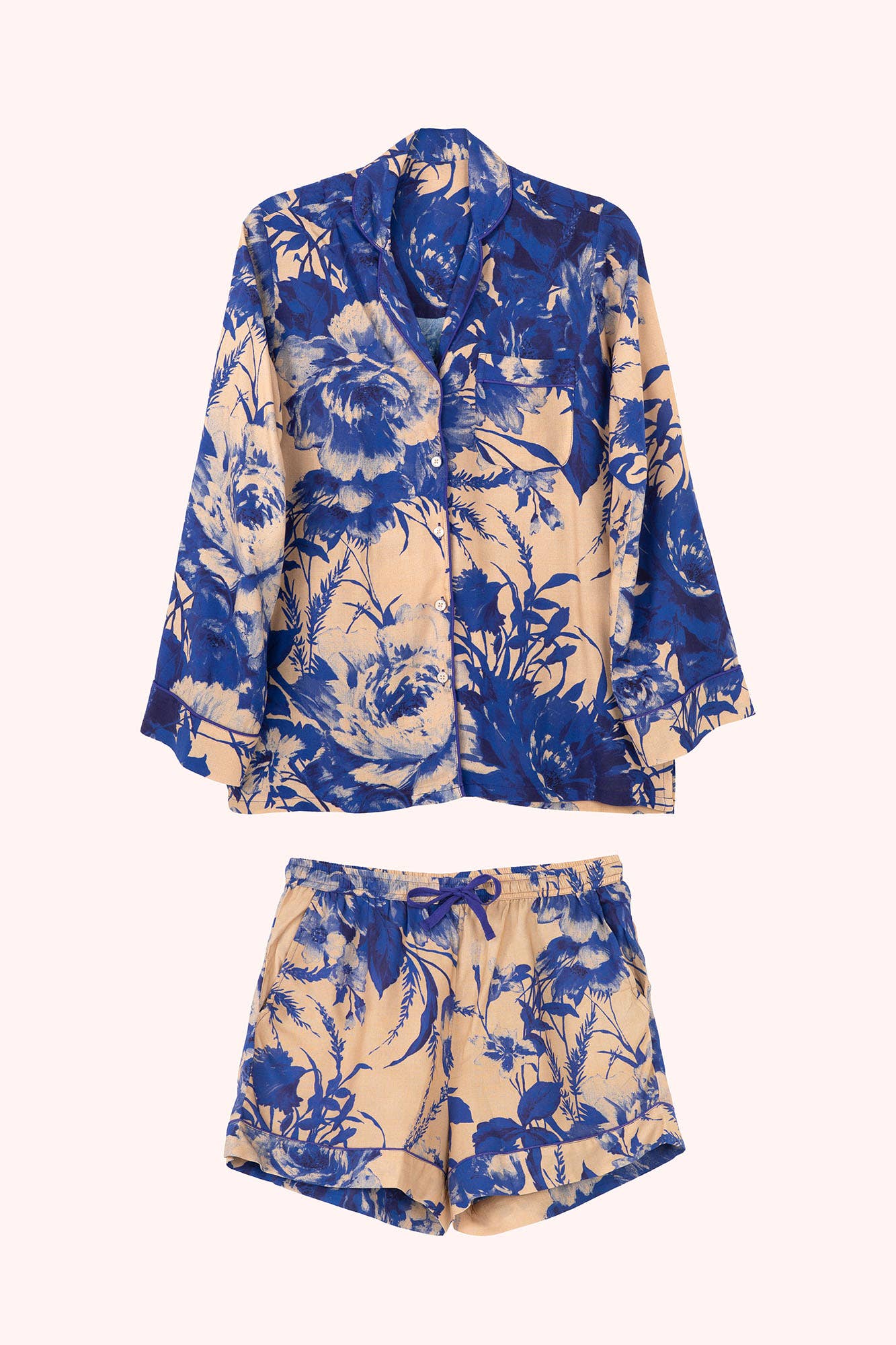 China Blue Blooms Pj
