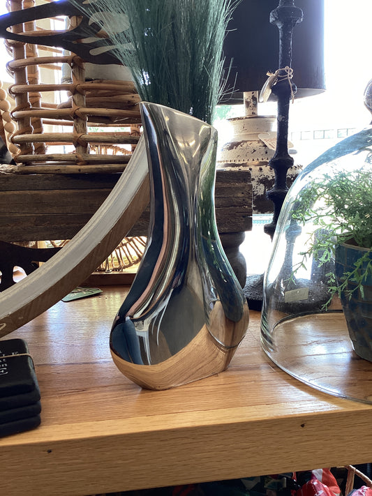 SS Polished Vase-Small