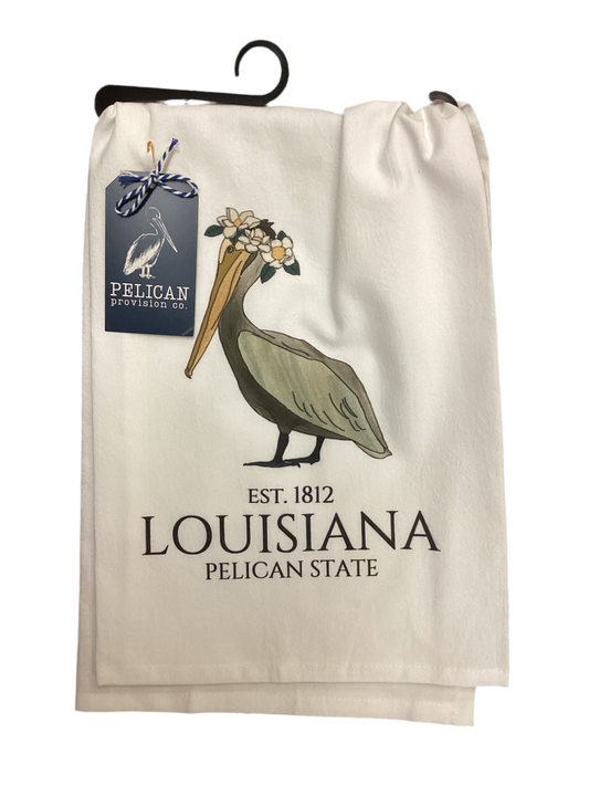 Pelican State Tea Towel
