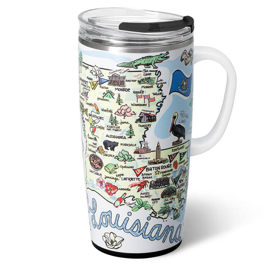 Louisiana Travel Mug (22oz)