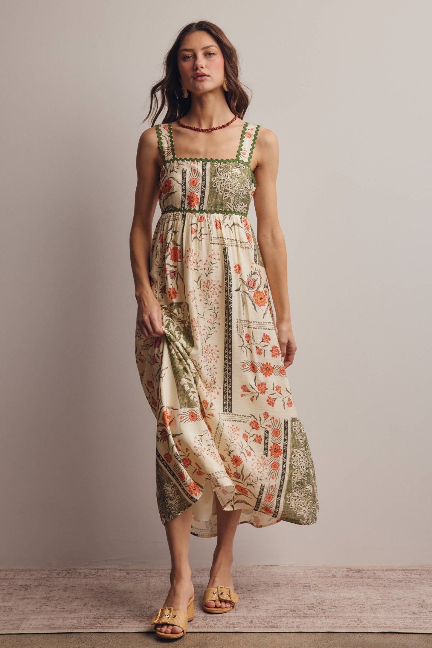 Bayou Bloom Midi Dress