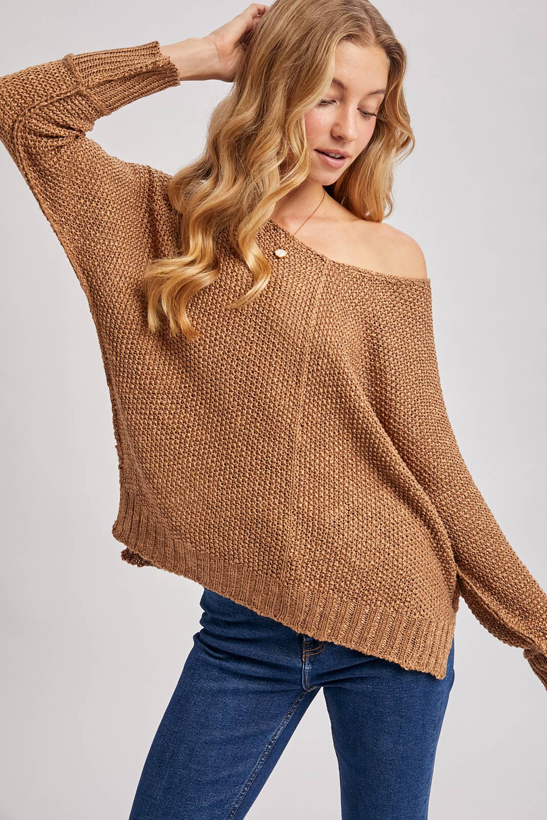 Reverse Seam Sweater