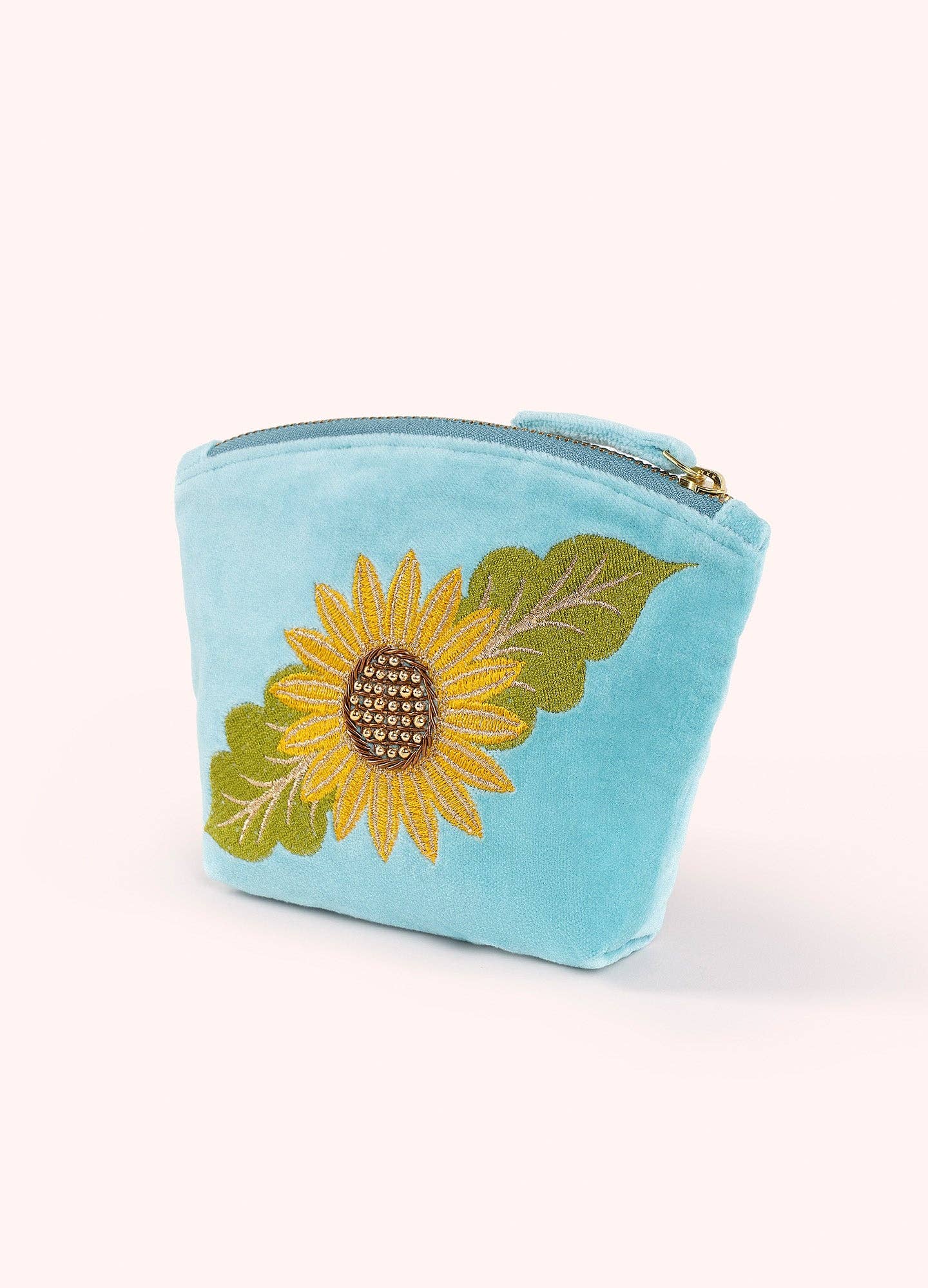 Summer Sunflower Mini Pouch