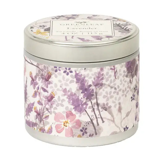 Greenleaf Tin Candles