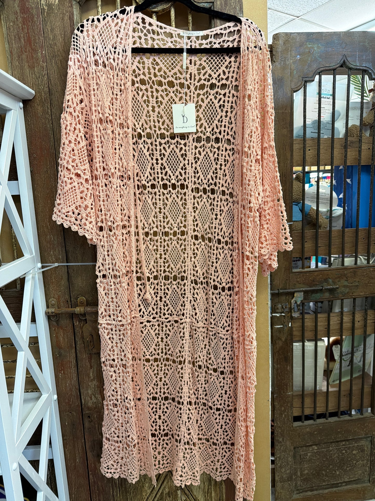 Crochet Beach Kimono