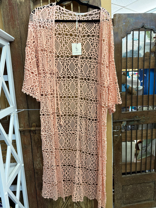 Crochet Beach Kimono