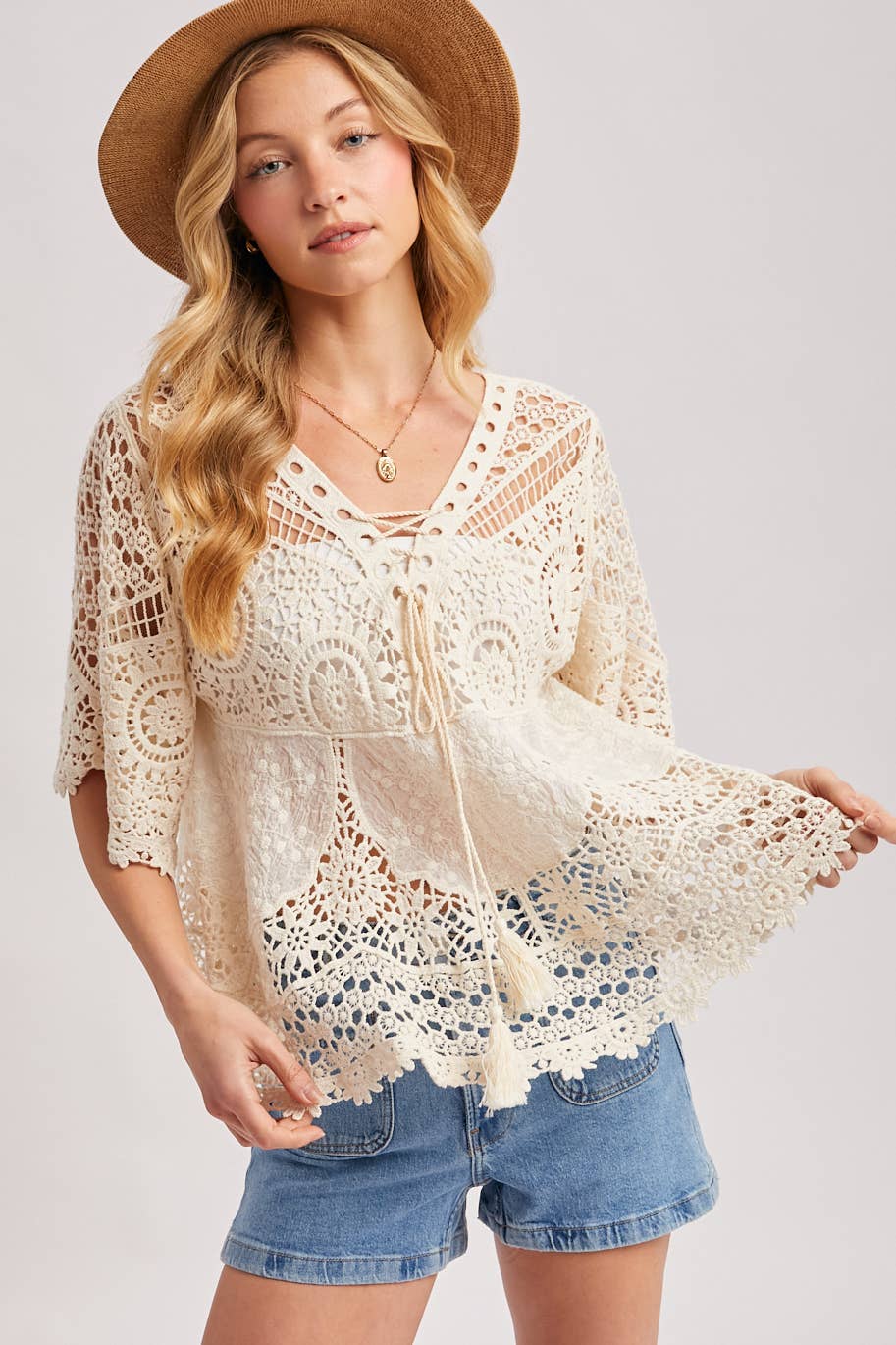 Free Spirit Lace Blouse