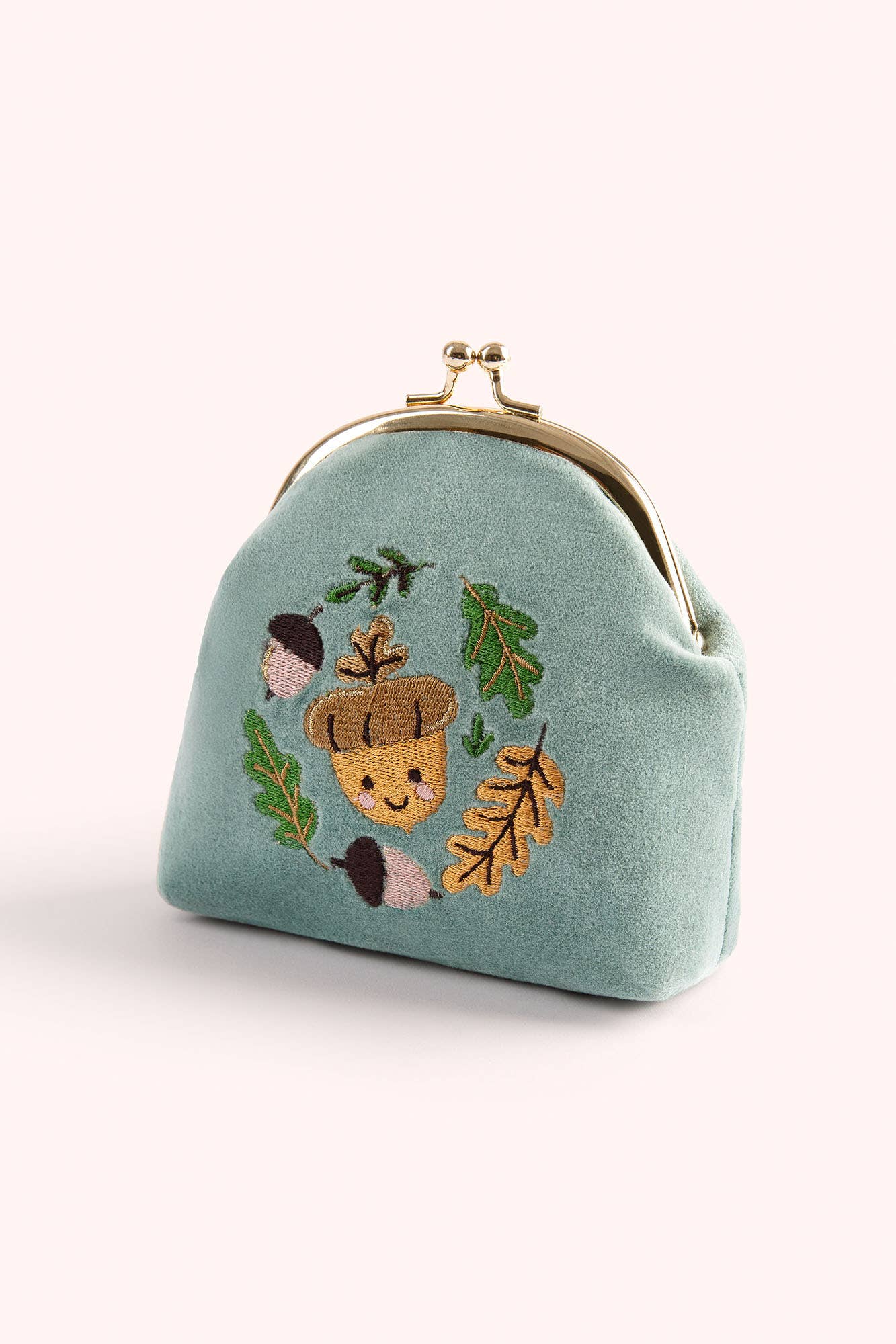 Happy Acorn Coin Purse
