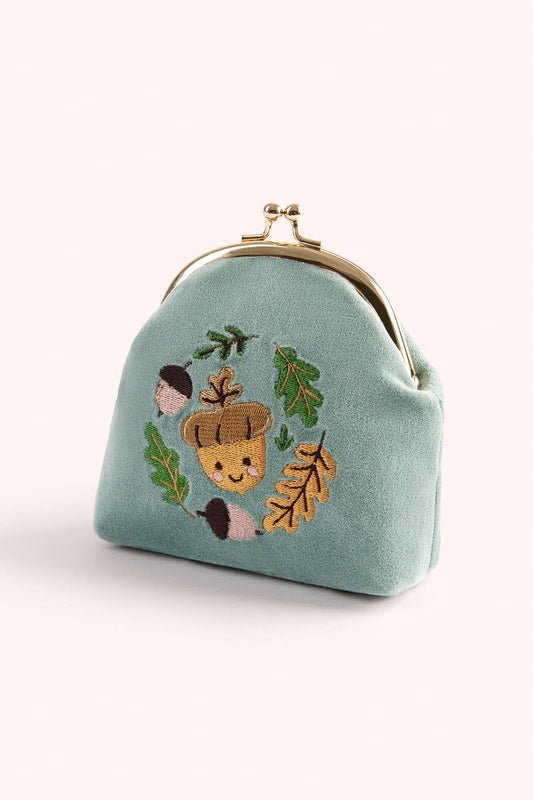 Happy Acorn Coin Purse