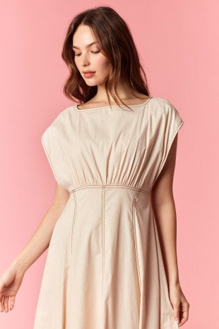 Stitched Dolman Dress