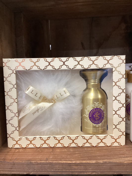 French Lavender Body Shimmer Set