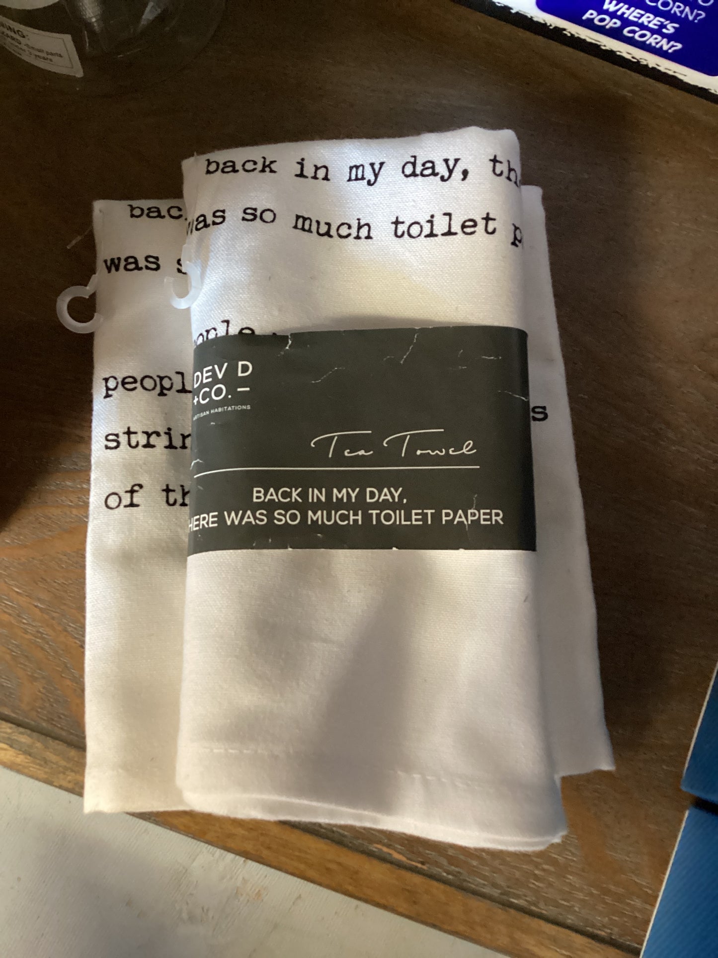 Toilet Paper Tea Towel