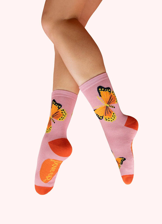 Beautiful Butterflies Socks
