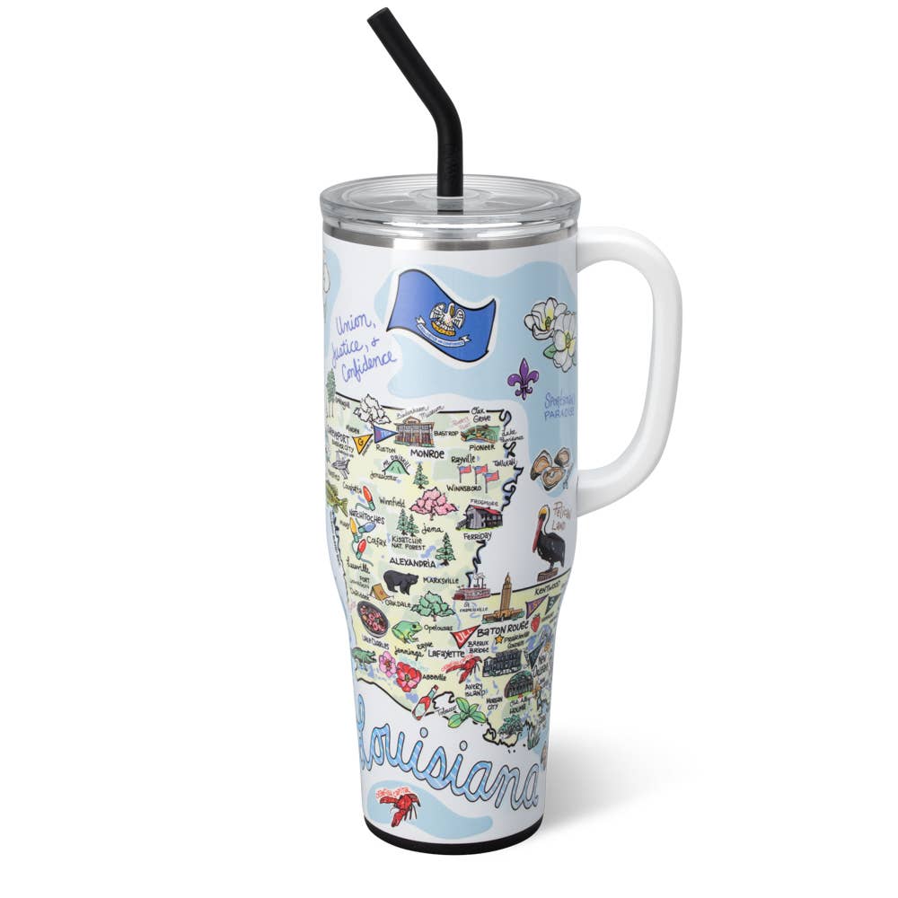 Louisiana Mega Mug (40oz)