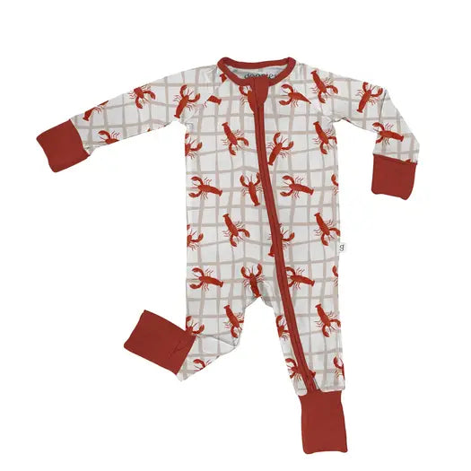 Crawfish Zip Pajama