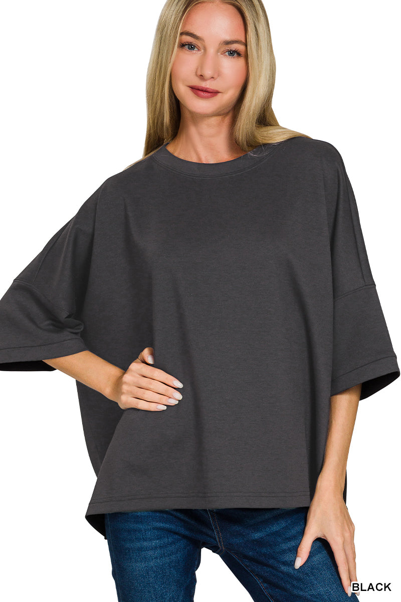 Scuba Round Neck Top